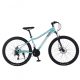 Bicicleta dama MTB, Trink B062-green, Cadru 17", verde, 21 Viteze, Roti de 26", frana de disc, hardtail