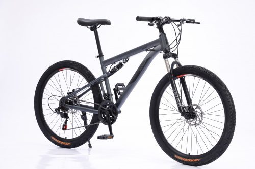 Bicicleta MTB, Rush B200-DG, 26", 21 Viteze, Frane Disc fata/spate, cadru suspension