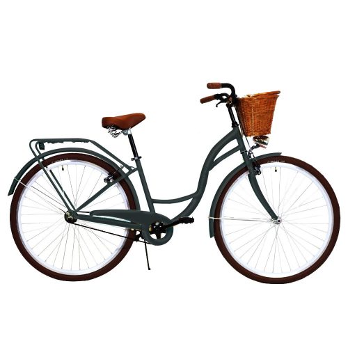 Bicicleta dama City Cruiser, Jasmine B203-black, Roti de 28",Cadru dama, negru