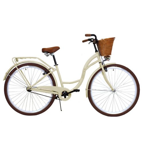 Bicicleta dama City Cruiser, Jasmine B203-yellow, Roti de 28",Cadru dama, galben