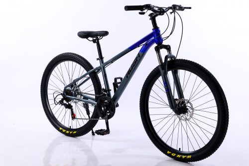 Bicicleta MTB, Rush B220-Blue 26", 21 Viteze, Frane Disc fata/spate,  cadru hardtail, negru/albastru 