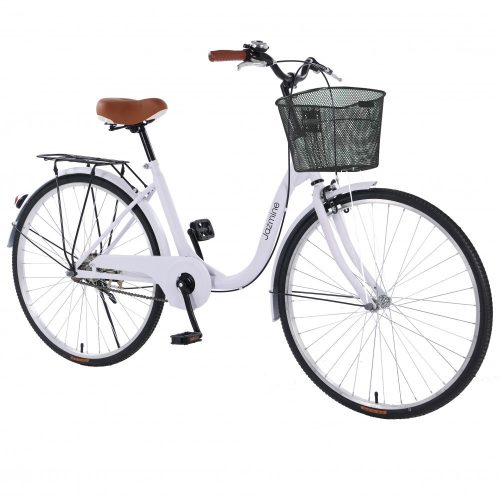 Dalma V-B32-W bicicleta dama de oras citybike 26" alb 