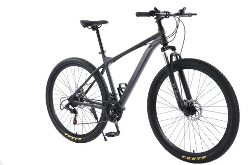 Bicicleta MTB cu suspensie telescopică RUSH 26" cu schimbător Shimano gri B336-GB