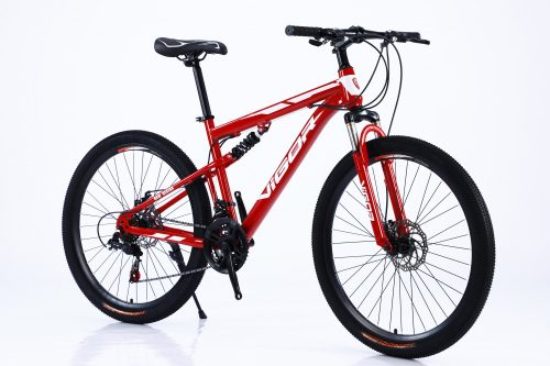 bit imagine House Bicicleta MTB, B55-Red, Cadru 17”, gri/negru, 21 Viteze, Ped