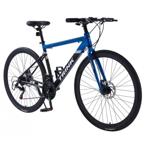 Trink Velocity B700-Blue bicicletă de șosea din aluminiu albastru cu schimbător Shimano