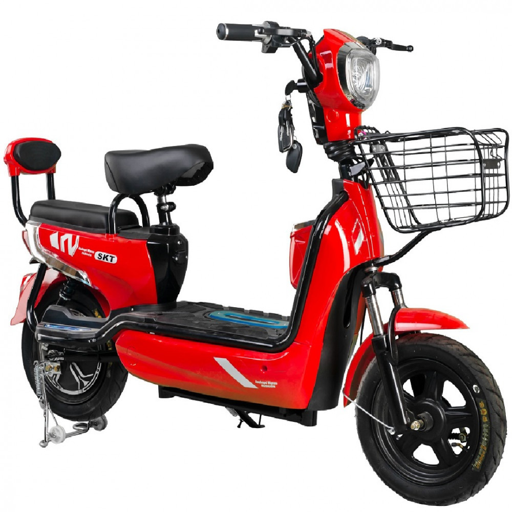 Scuter Electric, EB01R, rosu, 300W, 12Ah