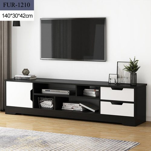 Comoda TV suport media multifunctional,  FUR-1210, 140 x 30 x 42 cm 
