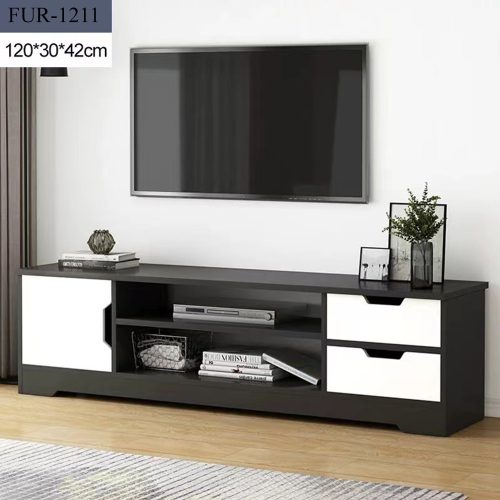 Comoda TV suport media multifunctional, FUR-1211, 120x30x42 cm 