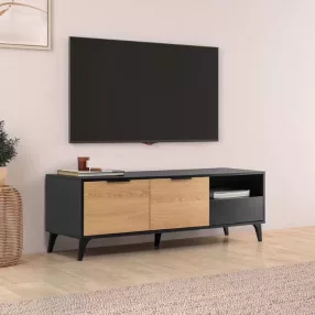   Suport TV / suport media multifuncțional 120x30x40 cm maro FUR1343-1