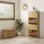 Dulap pantofi 63x24x150 cm maro FUR1347-1