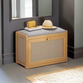   Suport pentru încălțăminte din bambus 50x25x45cm BC FUR1674-1