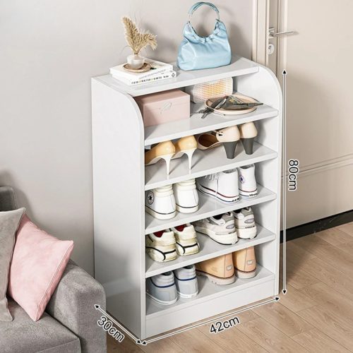 Dulap pantofi 42x30x80 cm alb BC FUR1824-1