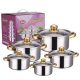 Set de oale din inox cu 10 piese G14