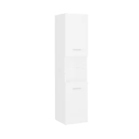 Dulap baie 30x130x30 cm alb GF-02