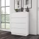 Comodă pentru dormitor 70x40x97 cm alb GH-02