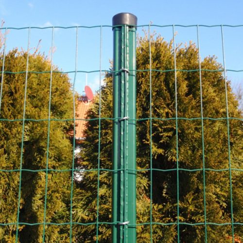 ForGarden HO-210-GREEN stâlp de gard dreptunghiular de 210 cm pentru plasă de sârmă de 180 cm