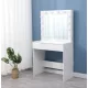 BeComfort HT16-2 Masa de toaleta moderna 140 x 40 x 80 cm, alb