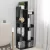 Raft de depozitare / bibliotecă 48x25x140 cm negru KH07-4
