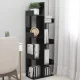 Raft de depozitare / bibliotecă 48x25x140 cm negru KH07-4
