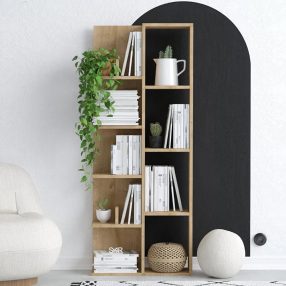 Raft de cărți 60x18x150cm maro KH12-1