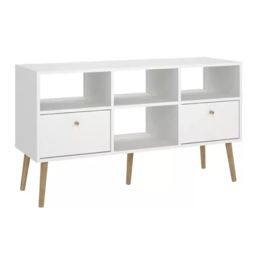Comodă dormitor / living 117x61x30 cm albă KT-04