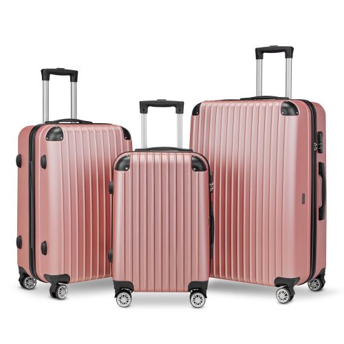 BeComfort L01-R set valize rosegold (55cm+65cm+75cm)
