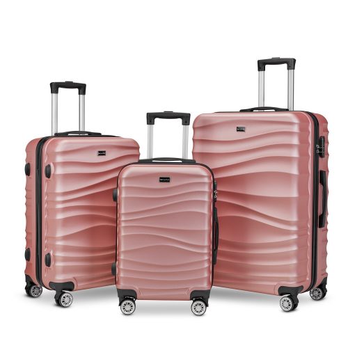 BeComfort L02-R set valize rosegold (55cm+65cm+75cm)