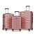 BeComfort L02-R set valize rosegold (55cm+65cm+75cm)