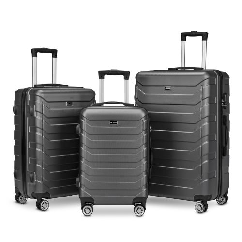 BeComfort L03-G set valize gri (55cm+65cm+75cm)