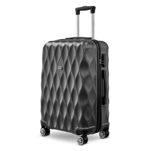 BeComfort L04-G-55 valiza gri rulanta 55 cm