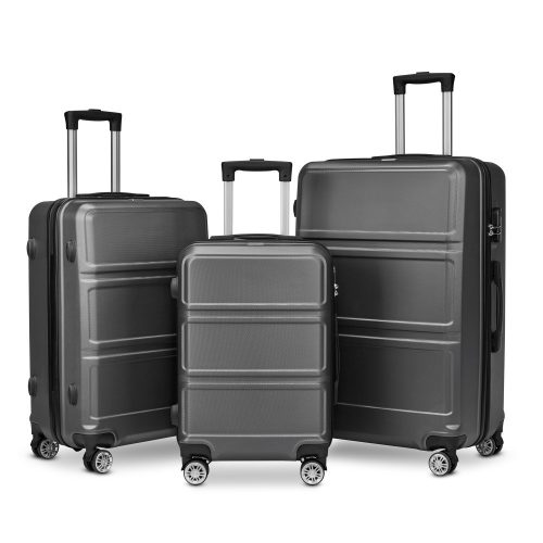 BeComfort L05-G set valize gri (55cm+65cm+75cm)