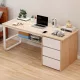 Birou cu sertare, LG08-140, 140 x 50 x 73,5 cm, stejar