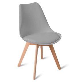   OC104-Grey Scaun Havana Scaun de sufragerie cu pernă Havana gri