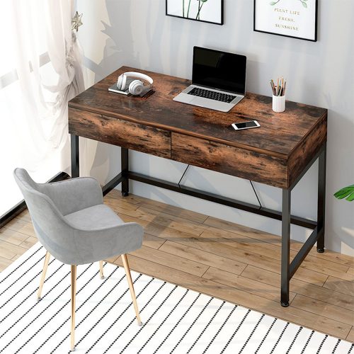 OT-601-B Birou cu sertar 100 x 50 x 75 cm maro