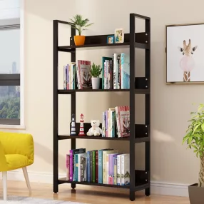   Raft de depozitare metalic 4 polițe 80x30x145cm negru PG04-2