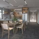 Autocolant pentru podea, PVC-04, 5,56 m²,  gri stone